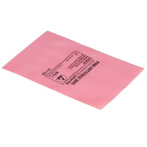 Pink Antistatic Bag - Open Top