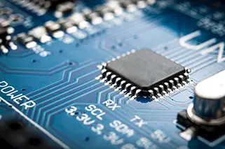 Integrated semiconductor microchip/microprocessor - Antistat